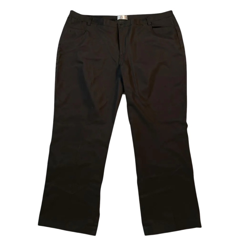 CJ Banks Women's Black Straight Leg Trousers Plus Size 28W